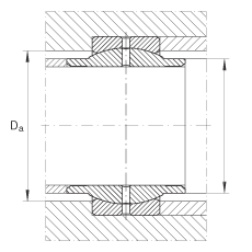 關(guān)節(jié)軸承 GE90-LO, 根據(jù) DIN ISO 12 240-1 標準，需維護